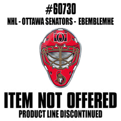 Ottawa Senators Heavy Duty Aluminium Helmet Emblem