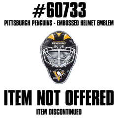 Pittsburgh Penguins Heavy Duty Aluminium Helmet Emblem