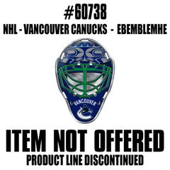 Vancouver Canucks Heavy Duty Aluminium Helmet Emblem