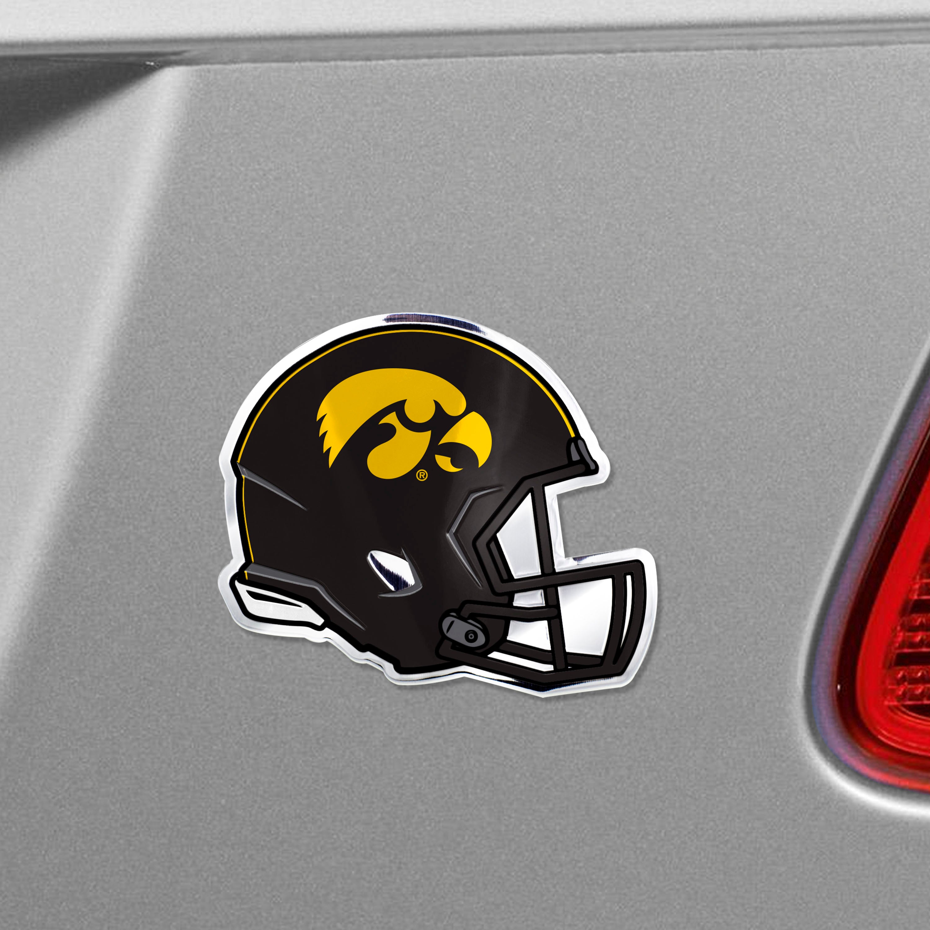 Iowa Hawkeyes Heavy Duty Aluminium Helmet Emblem