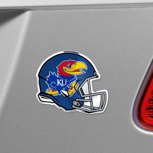 Kansas Jayhawks Heavy Duty Aluminium Helmet Emblem