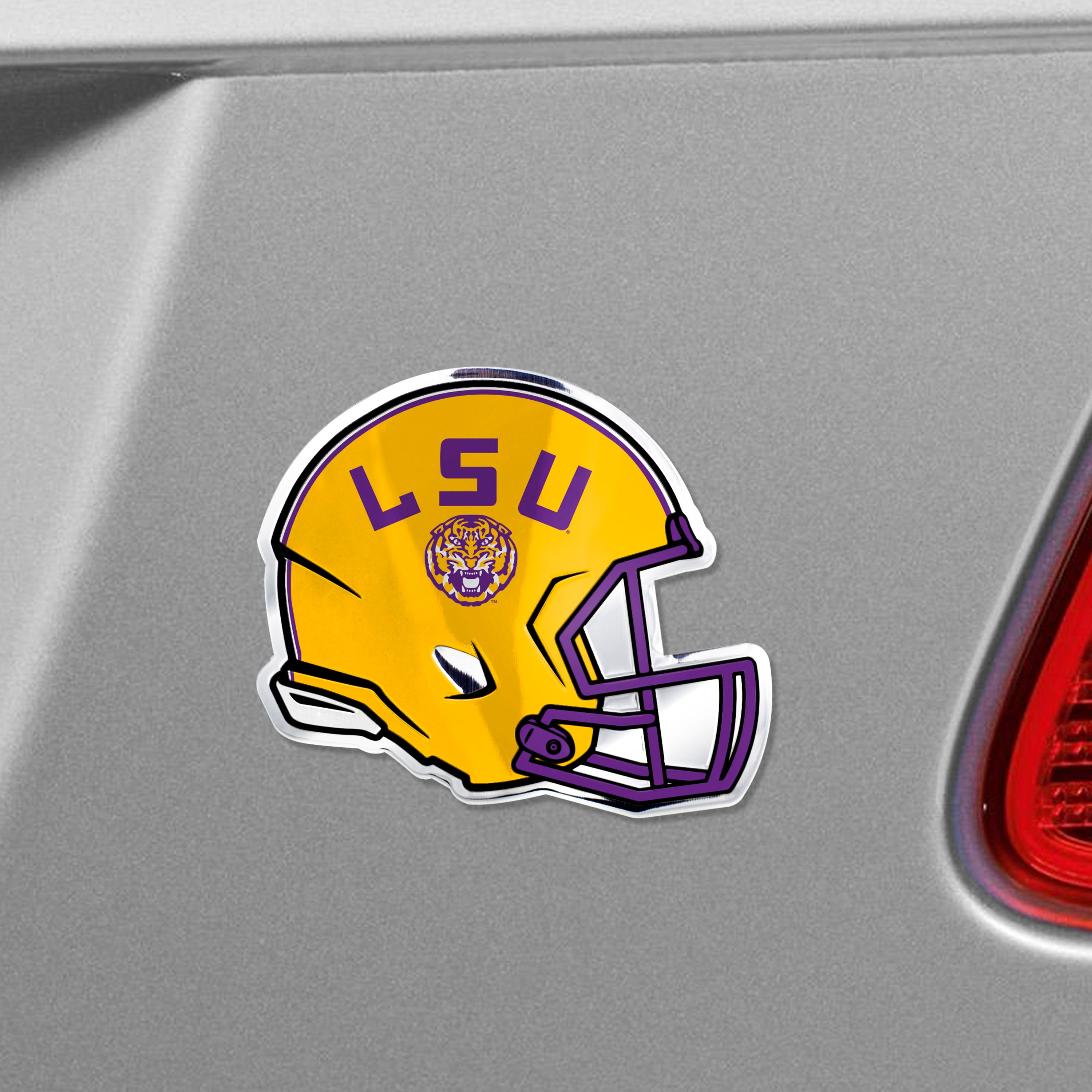 LSU Tigers Heavy Duty Aluminium Helmet Emblem