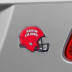 Louisiana-Lafayette Ragin' Cajuns Heavy Duty Aluminium Helmet Emblem