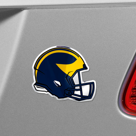 Michigan Wolverines Heavy Duty Aluminium Helmet Emblem