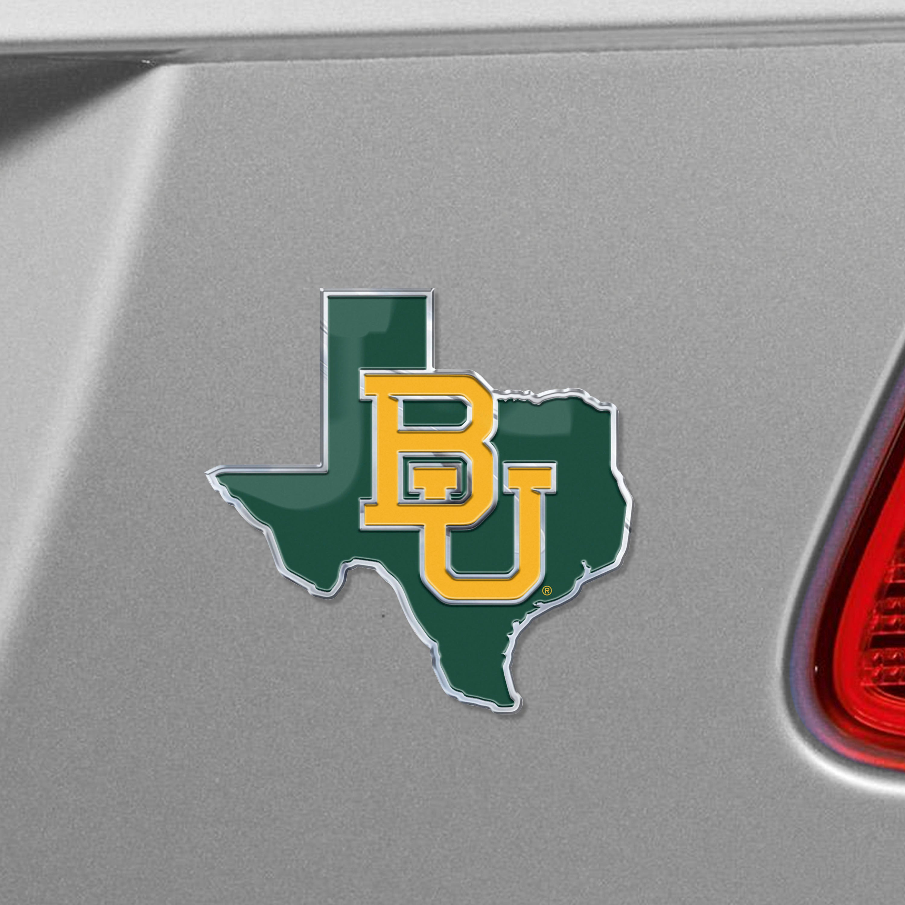 Baylor Bears Team State Aluminum Embossed Emblem