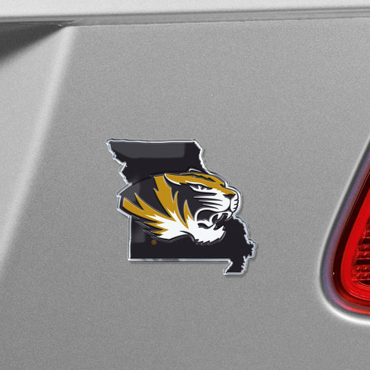 Missouri Tigers Team State Aluminum Embossed Emblem