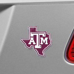 Texas A&M Aggies Team State Aluminum Embossed Emblem