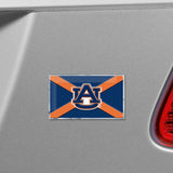 Auburn Tigers State Flag Aluminum Embossed Emblem