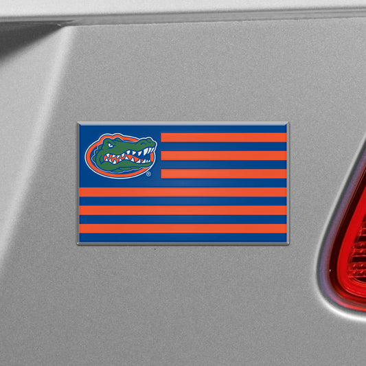 Florida Gators State Flag Aluminum Embossed Emblem