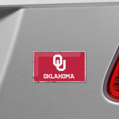 Oklahoma Sooners State Flag Aluminum Embossed Emblem - Oklahoma