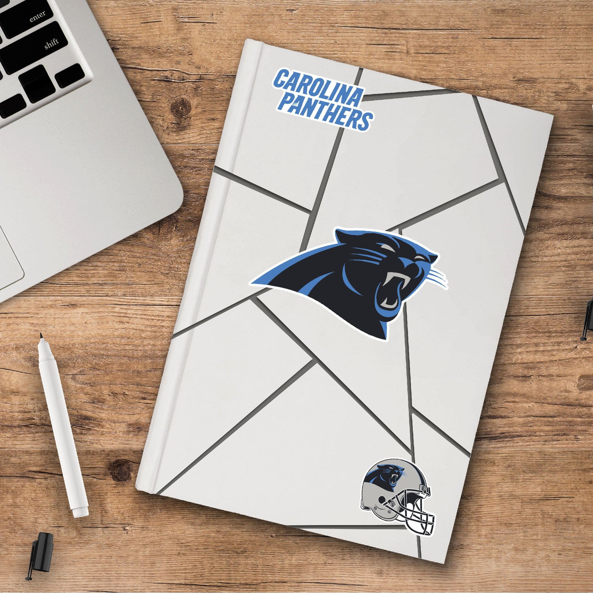 Carolina Panthers 3 Piece Decal Sticker Set - Carolina Panthers