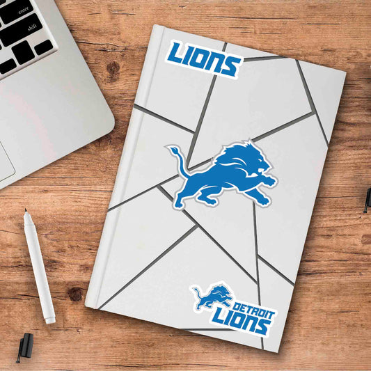 Detroit Lions 3 Piece Decal Sticker Set - Detroit Lions