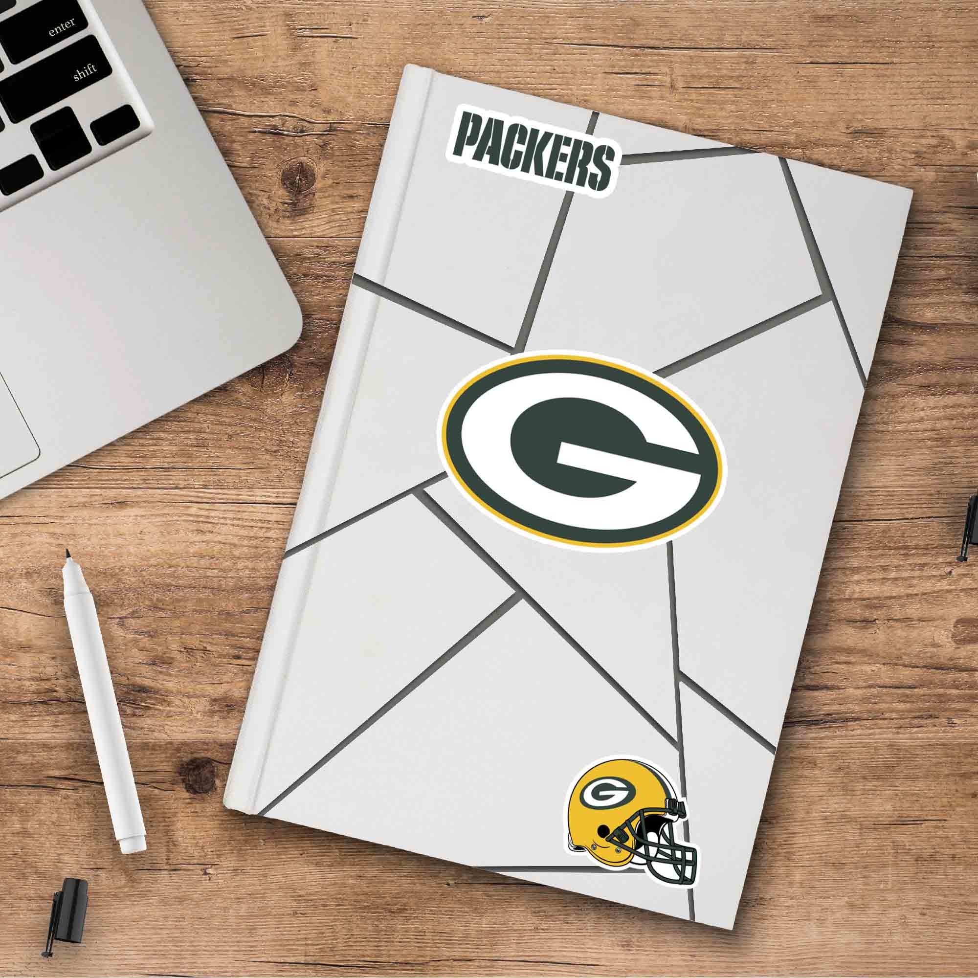 Green Bay Packers 3 Piece Decal Sticker Set - Green Bay Packers