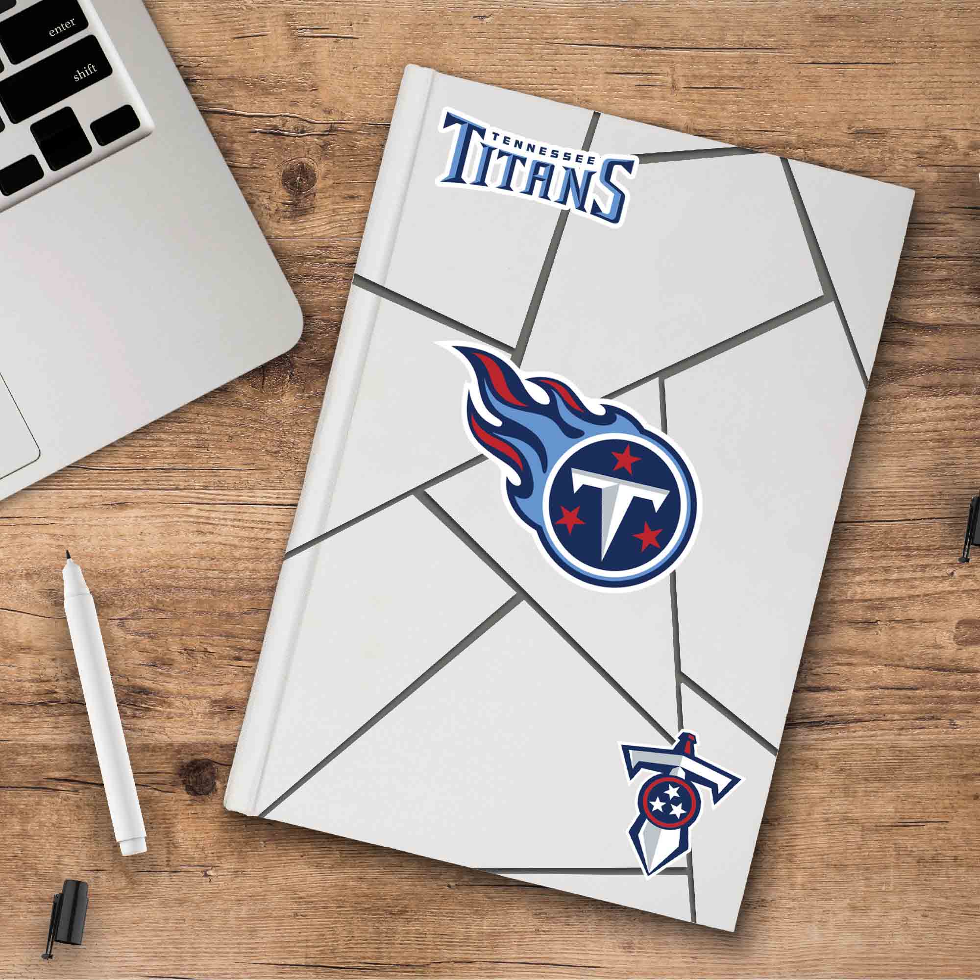 Tennessee Titans 3 Piece Decal Sticker Set