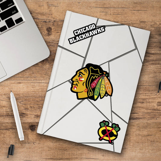 Chicago Blackhawks 3 Piece Decal Sticker Set - Chicago Blackhawks