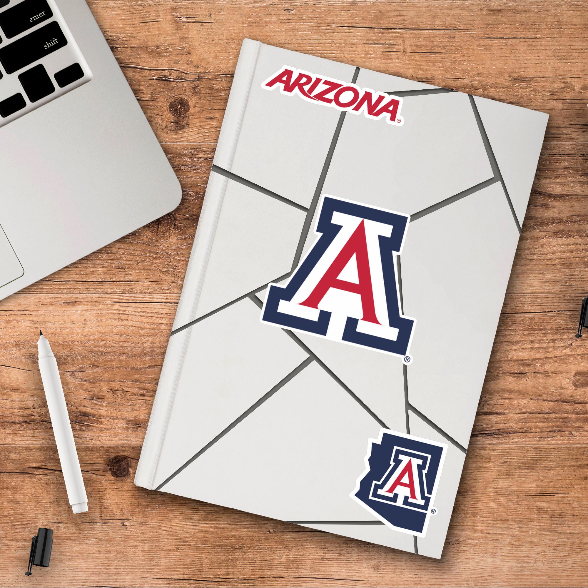 Arizona Wildcats 3 Piece Decal Sticker Set