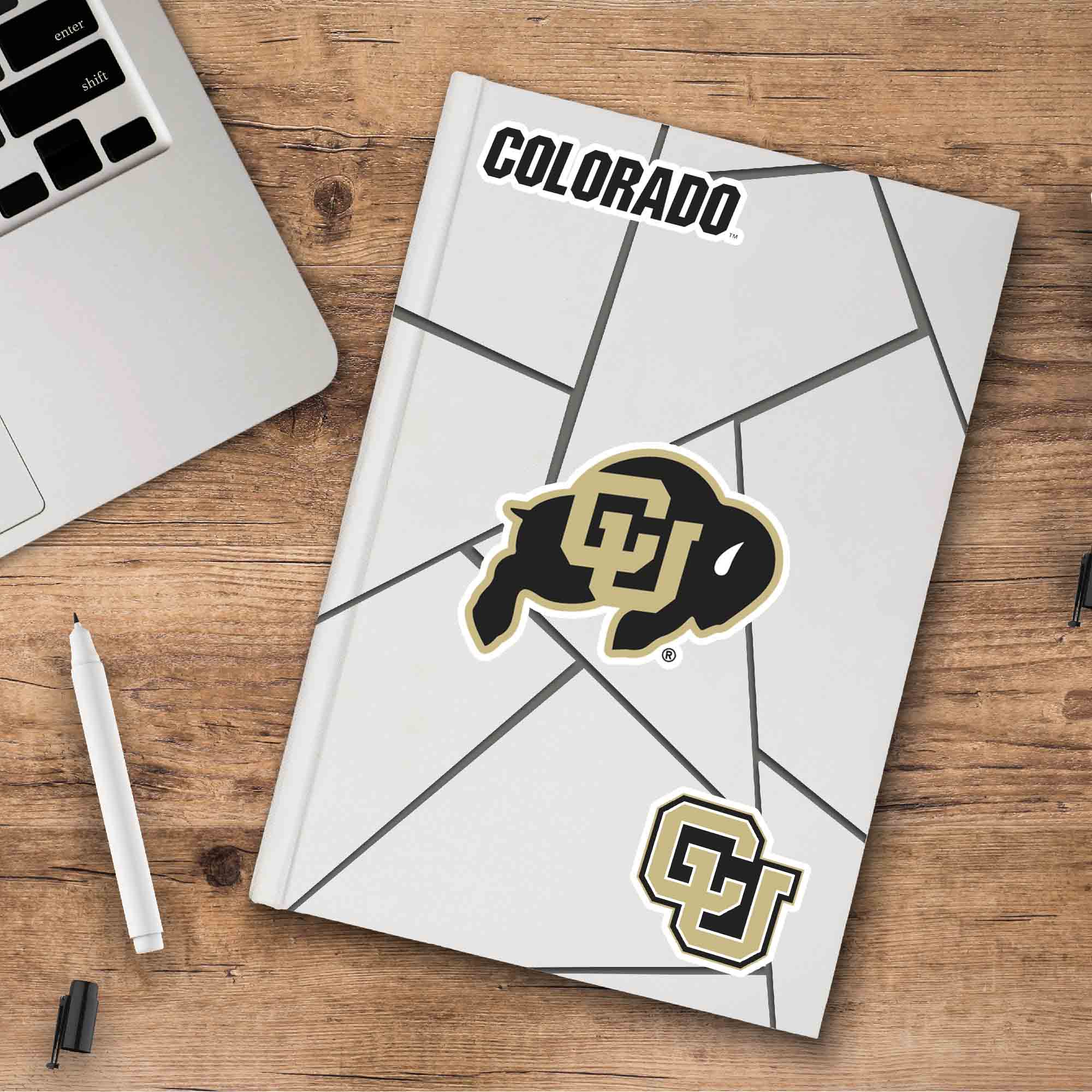 Colorado Buffaloes 3 Piece Decal Sticker Set