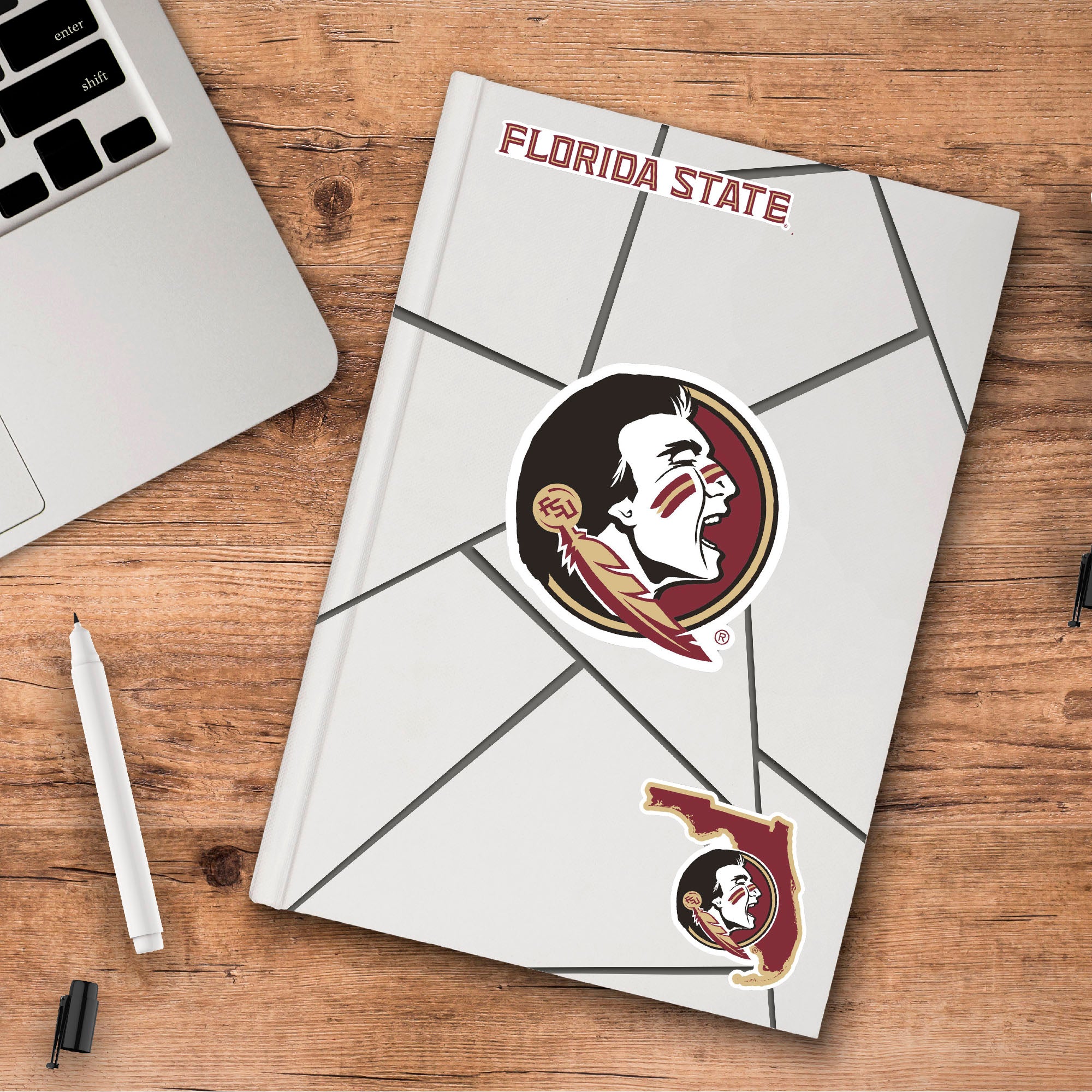 Florida State Seminoles 3 Piece Decal Sticker Set