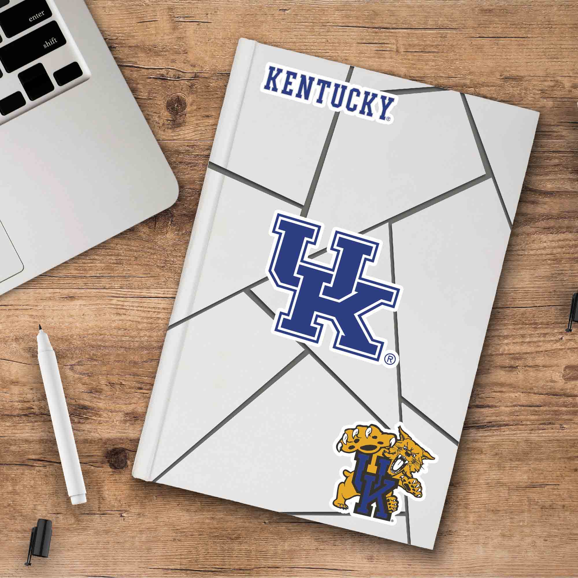 Kentucky Wildcats 3 Piece Decal Sticker Set