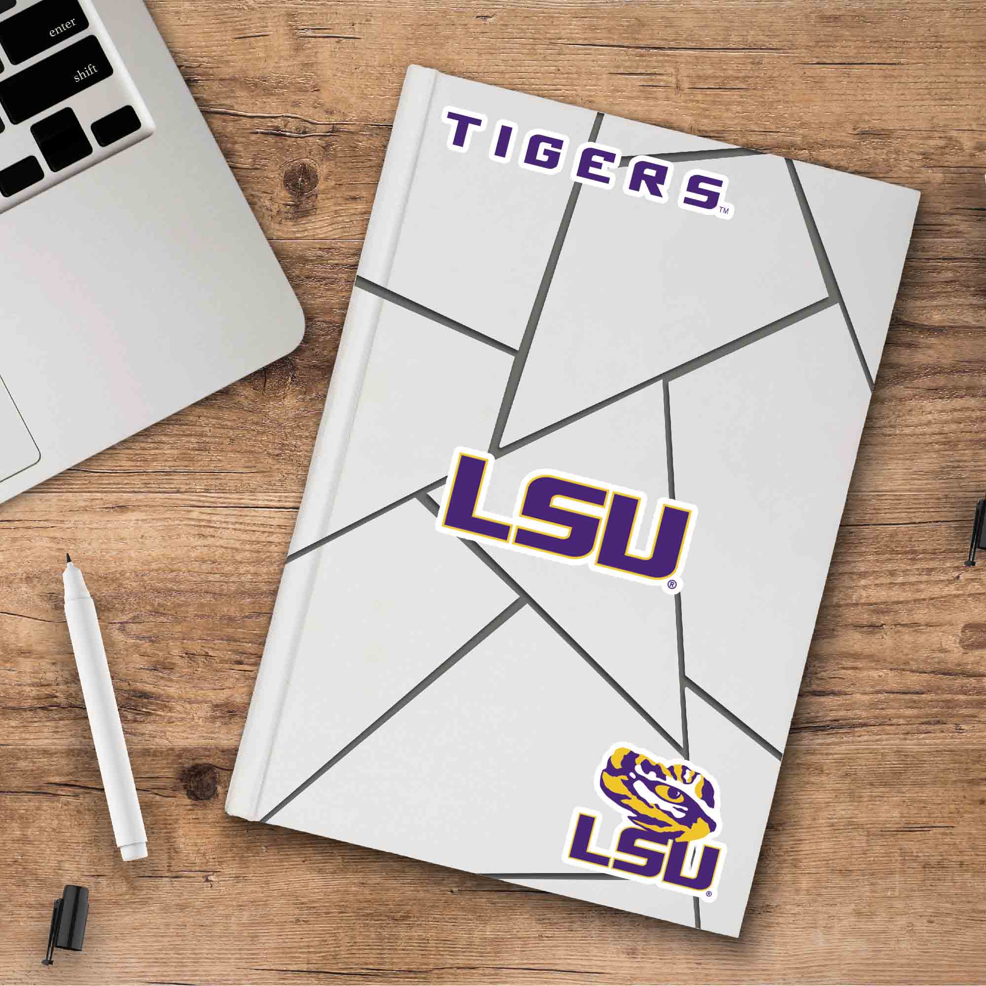 LSU Tigers 3 Piece Decal Sticker Set