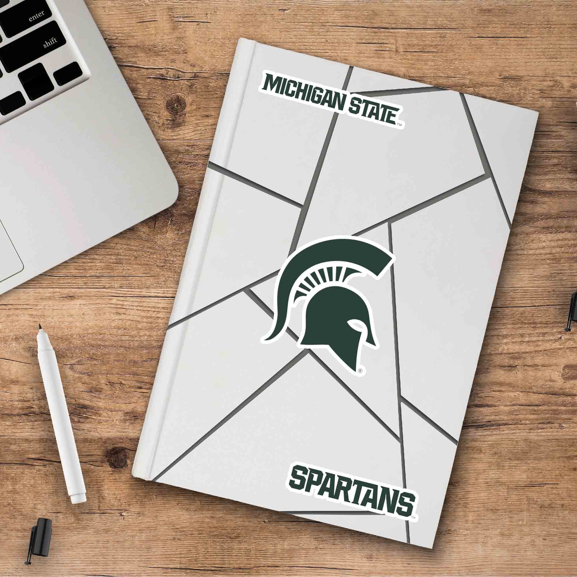 Michigan State Spartans 3 Piece Decal Sticker Set