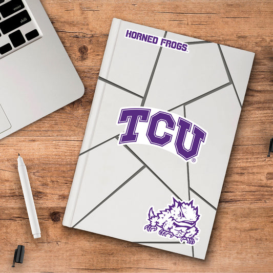 TCU Horned Frogs 3 Piece Decal Sticker Set