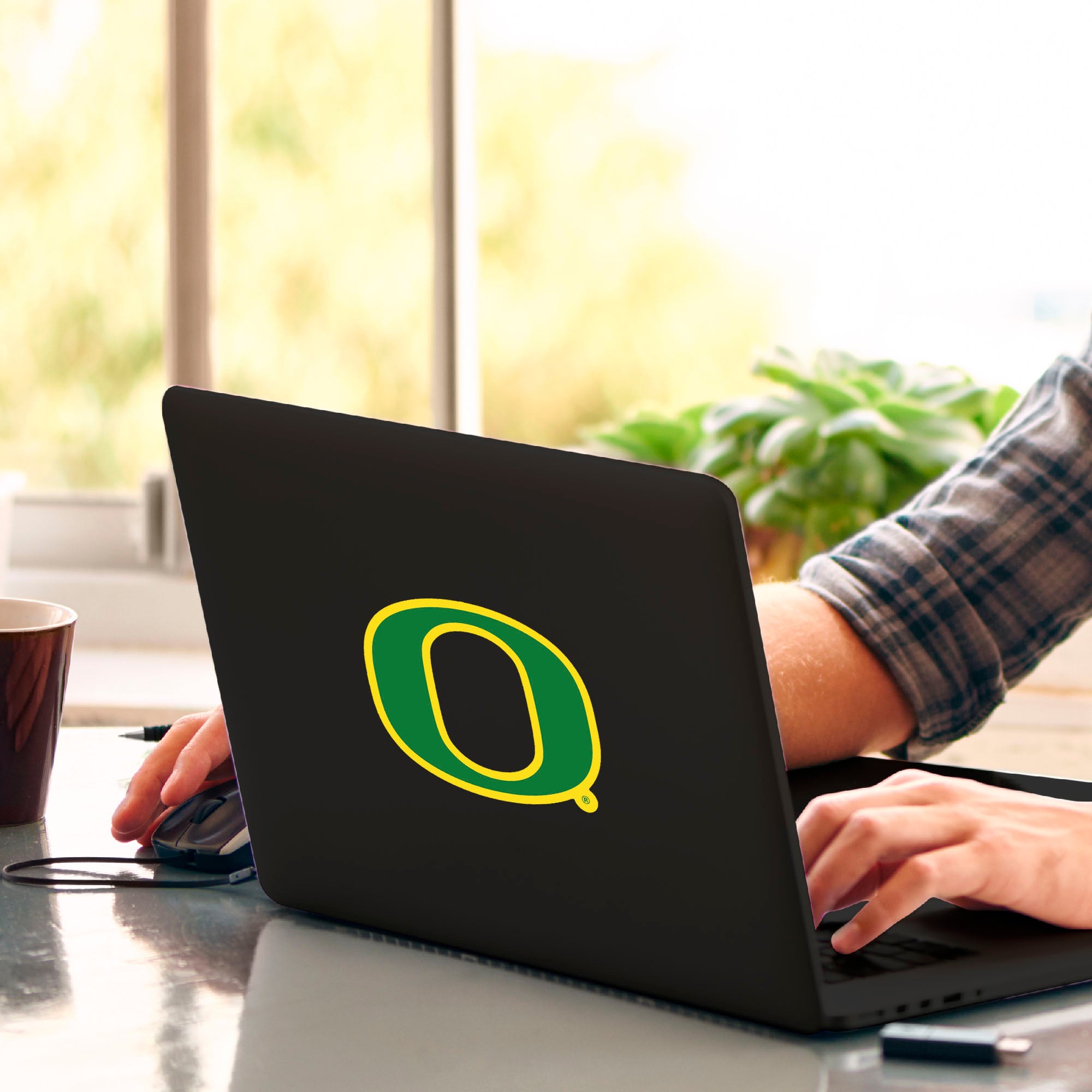 Oregon Ducks Matte Decal Sticker