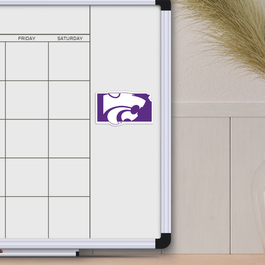 Kansas State Wildcats Team State Shape Decal Sticker