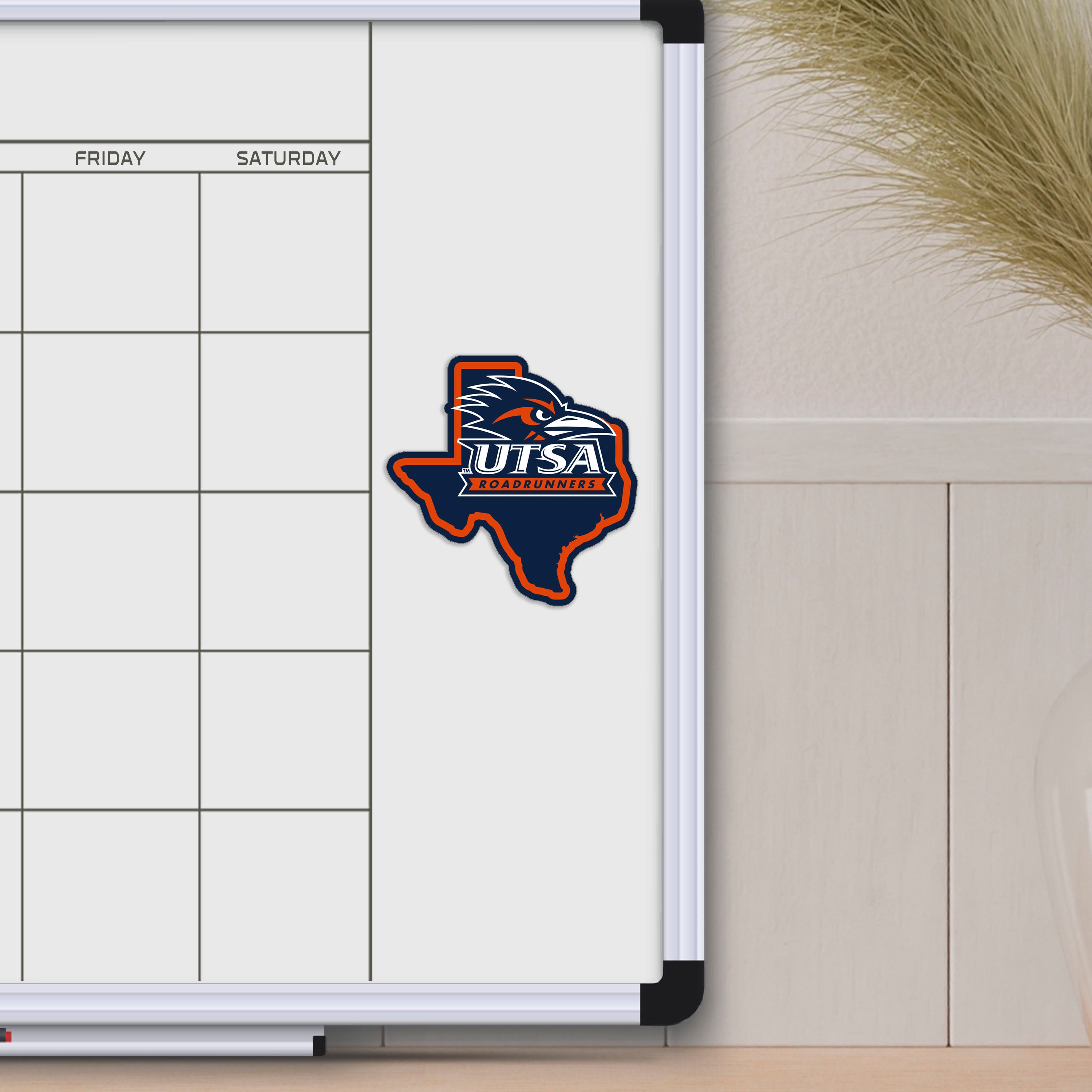 UTSA Roadrunners Team State Shape Decal Sticker