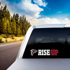 Atlanta Falcons 2 Piece Team Slogan Decal Sticker Set - Atlanta Falcons