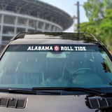 Alabama Crimson Tide Sun Stripe Windshield Decal 3.25 in. x 34 in.