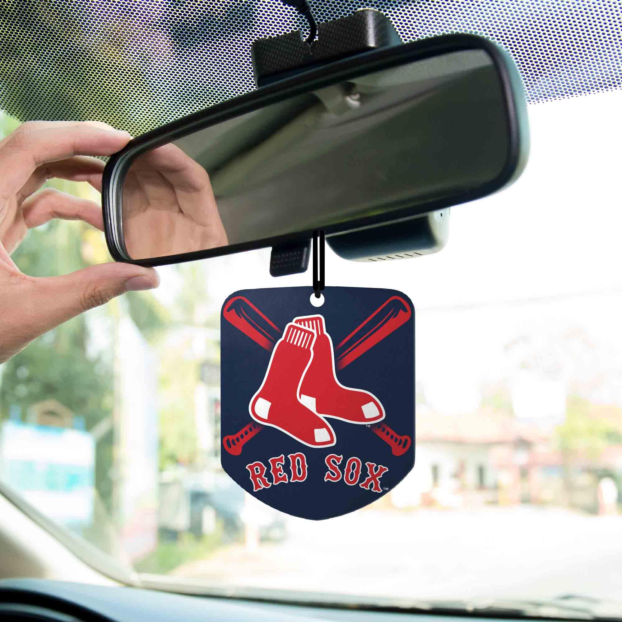 Boston Red Sox 2 Pack Air Freshener - Boston Red Sox