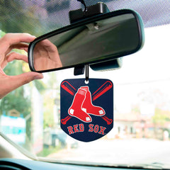 Boston Red Sox 2 Pack Air Freshener - Boston Red Sox