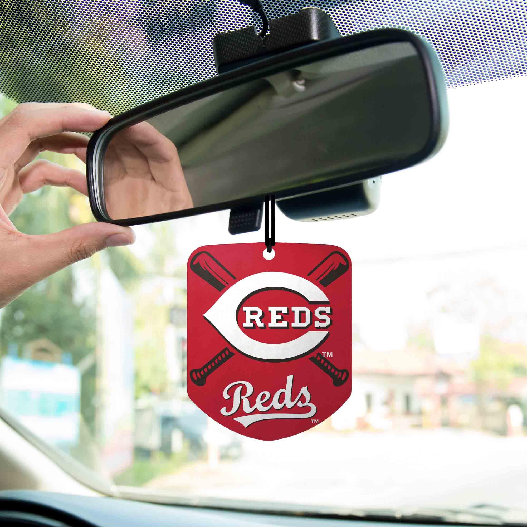 Cincinnati Reds 2 Pack Air Freshener - Cincinnati Reds