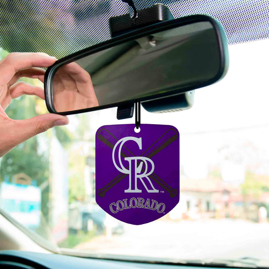 Colorado Rockies 2 Pack Air Freshener - Colorado Rockies