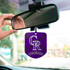 Colorado Rockies 2 Pack Air Freshener - Colorado Rockies