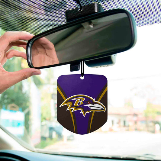 Baltimore Ravens 2 Pack Air Freshener - Baltimore Ravens