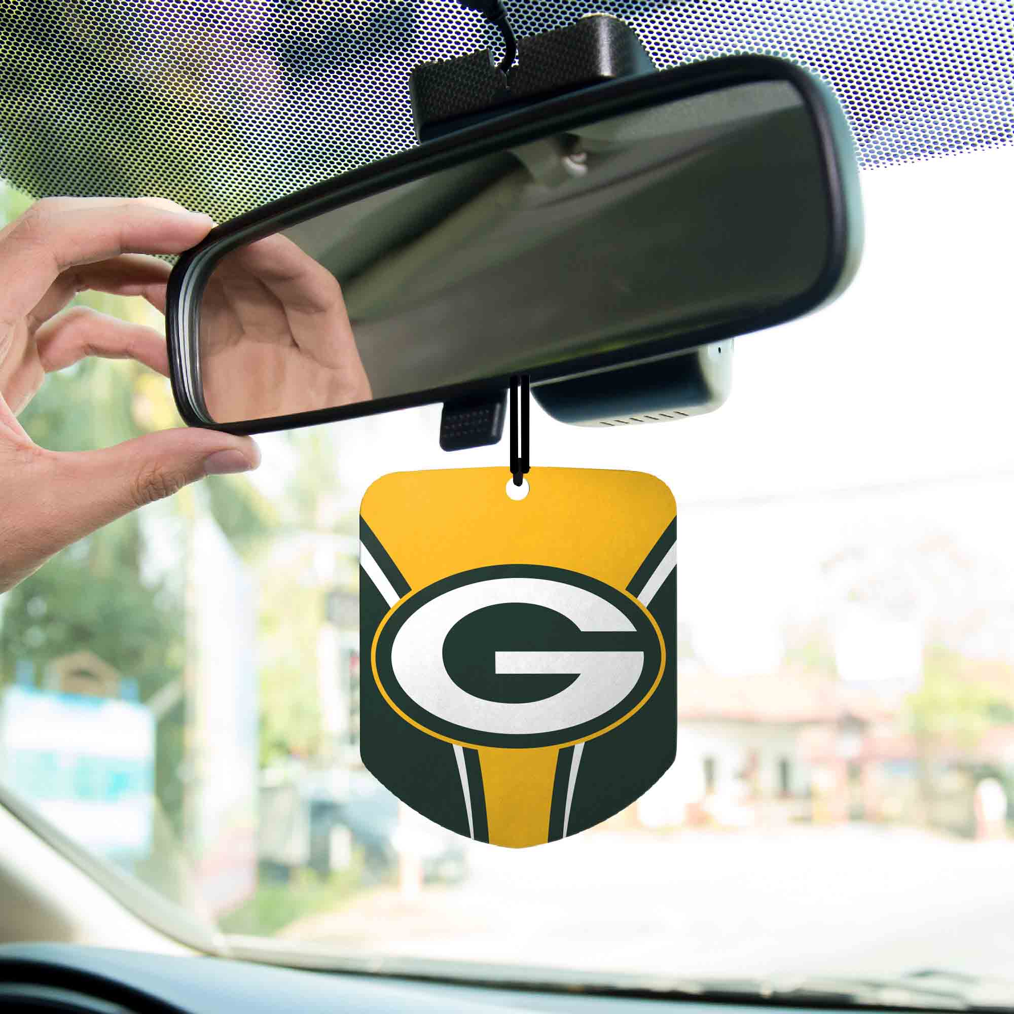 Green Bay Packers 2 Pack Air Freshener - Green Bay Packers