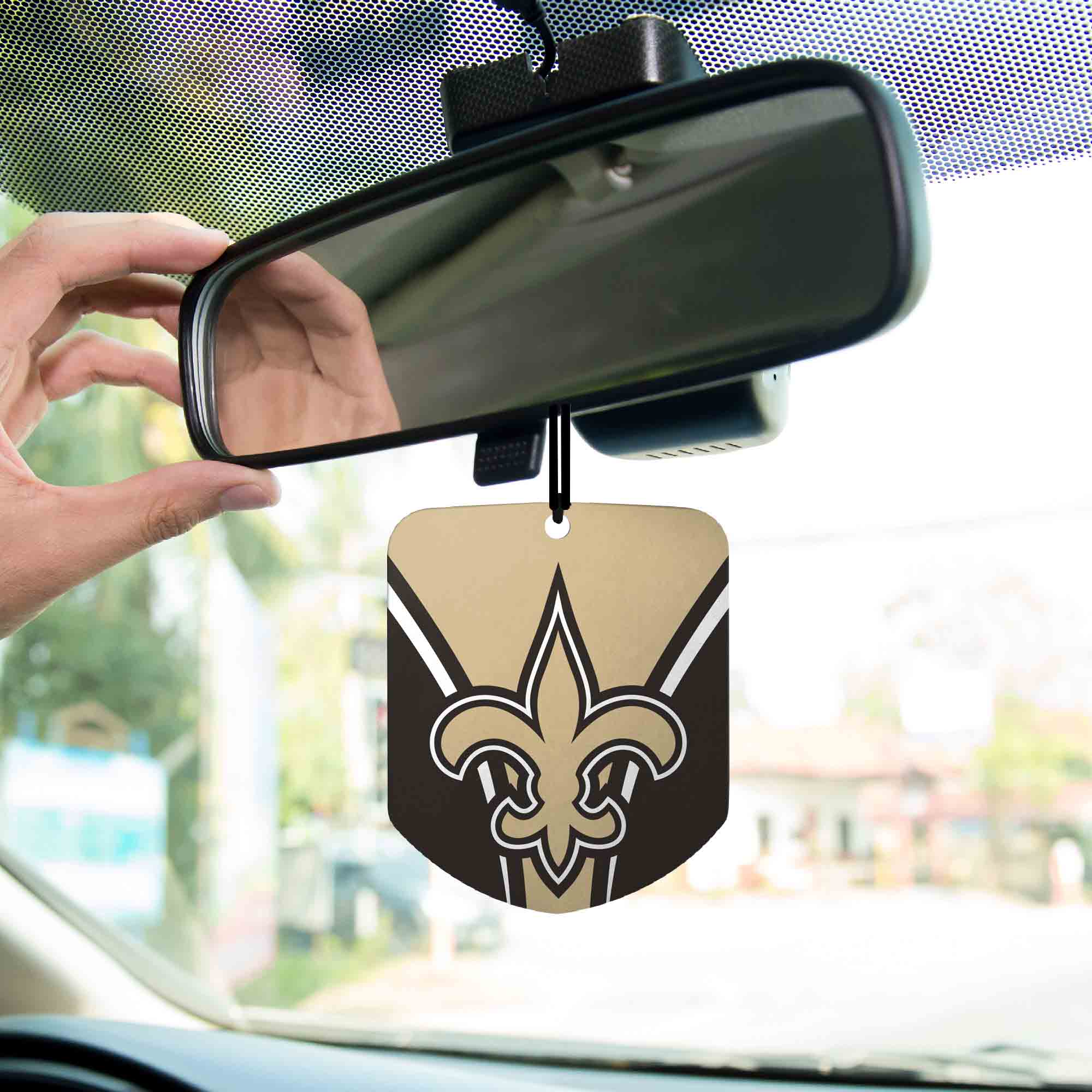 New Orleans Saints 2 Pack Air Freshener - New Orleans Saints