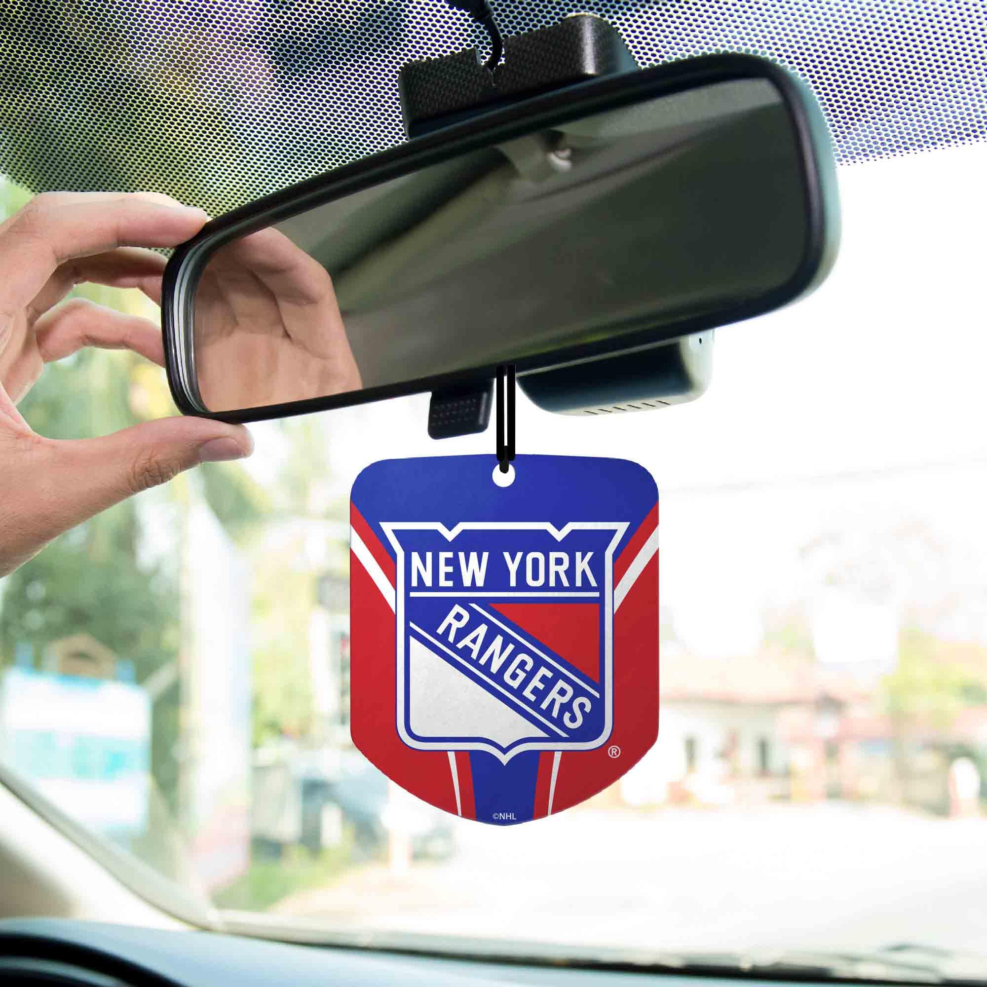 New York Rangers 2 Pack Air Freshener - New York Rangers