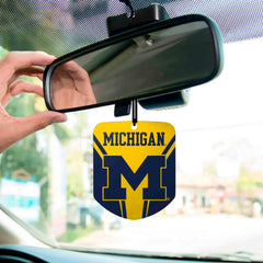 Michigan Wolverines 2 Pack Air Freshener - Michigan