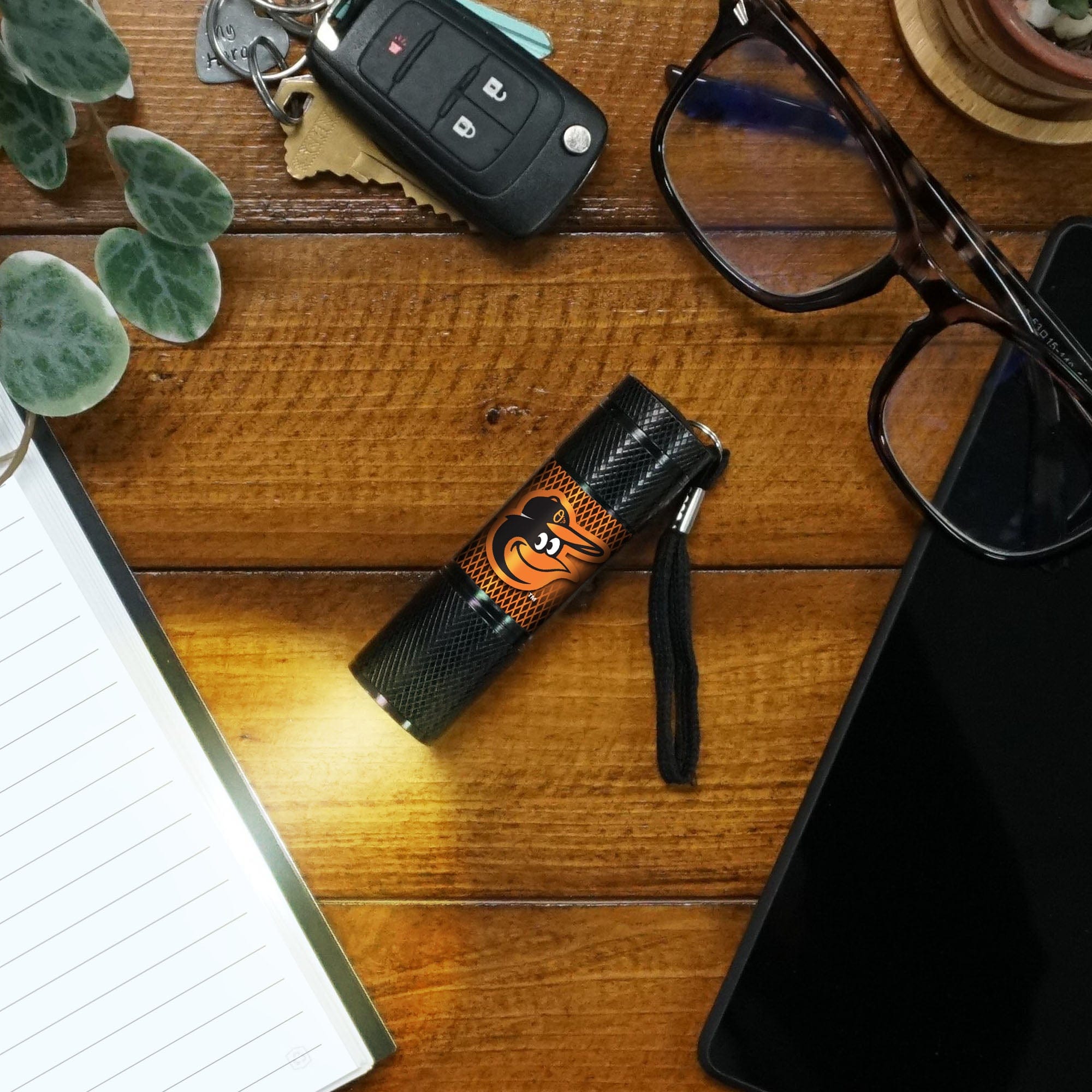 Baltimore Orioles LED Pocket Flashlight - Baltimore Orioles