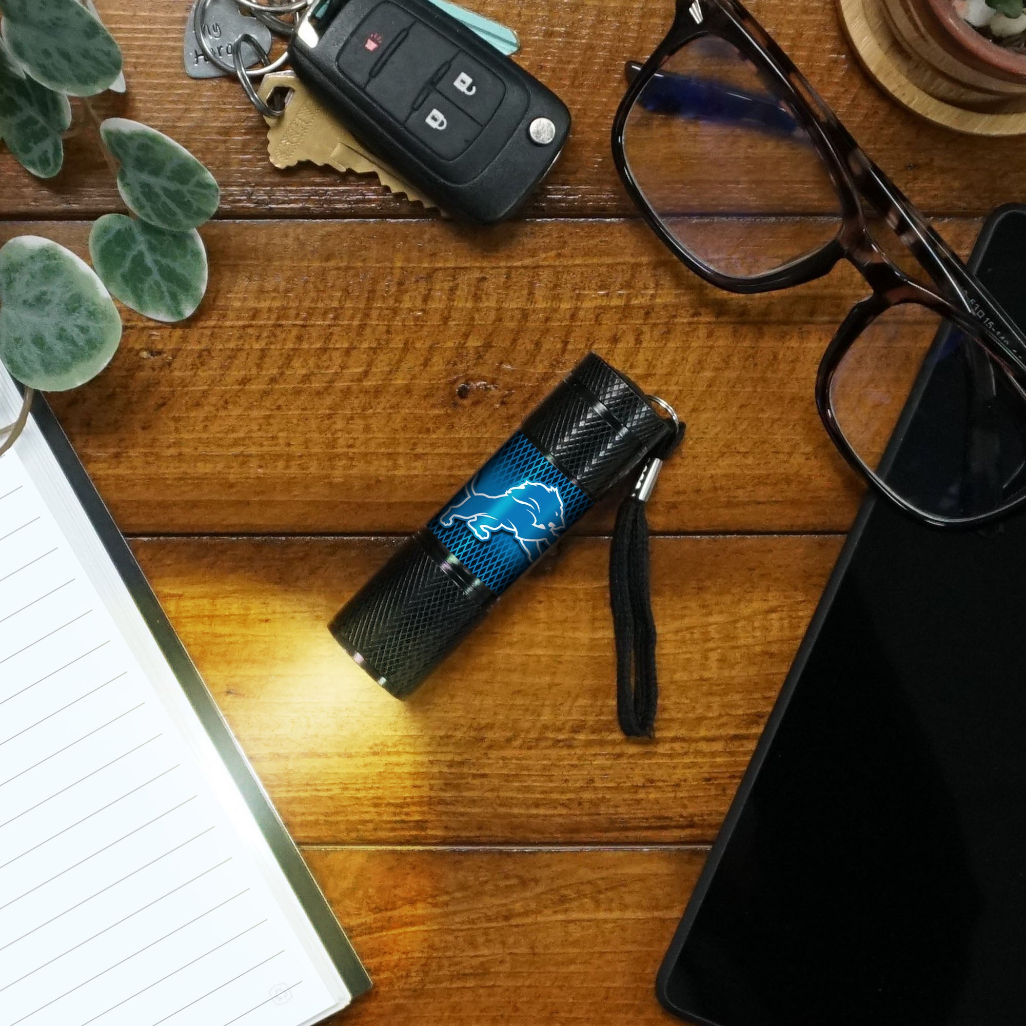 Detroit Lions LED Pocket Flashlight