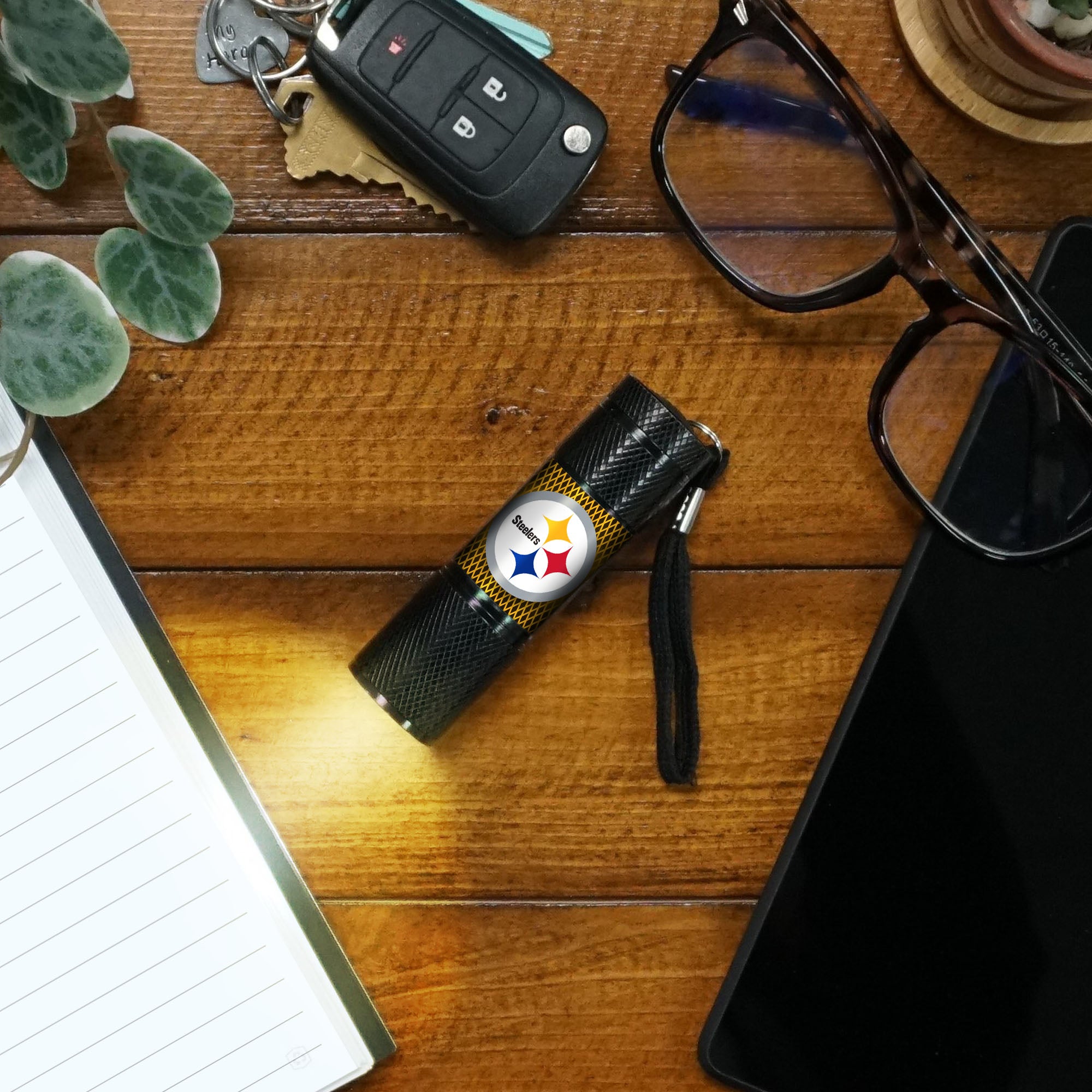 Pittsburgh Steelers LED Pocket Flashlight