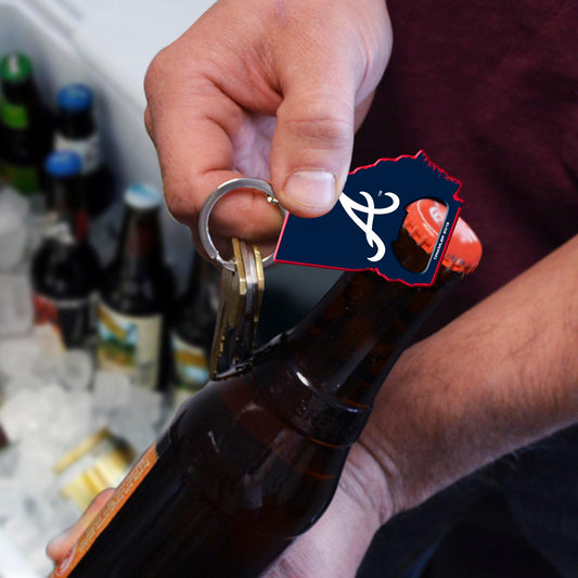 Atlanta Braves Keychain Bottle Opener - Atlanta Braves