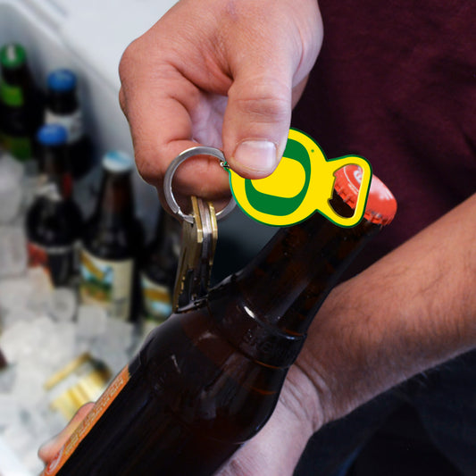 Oregon Ducks Keychain Bottle Opener