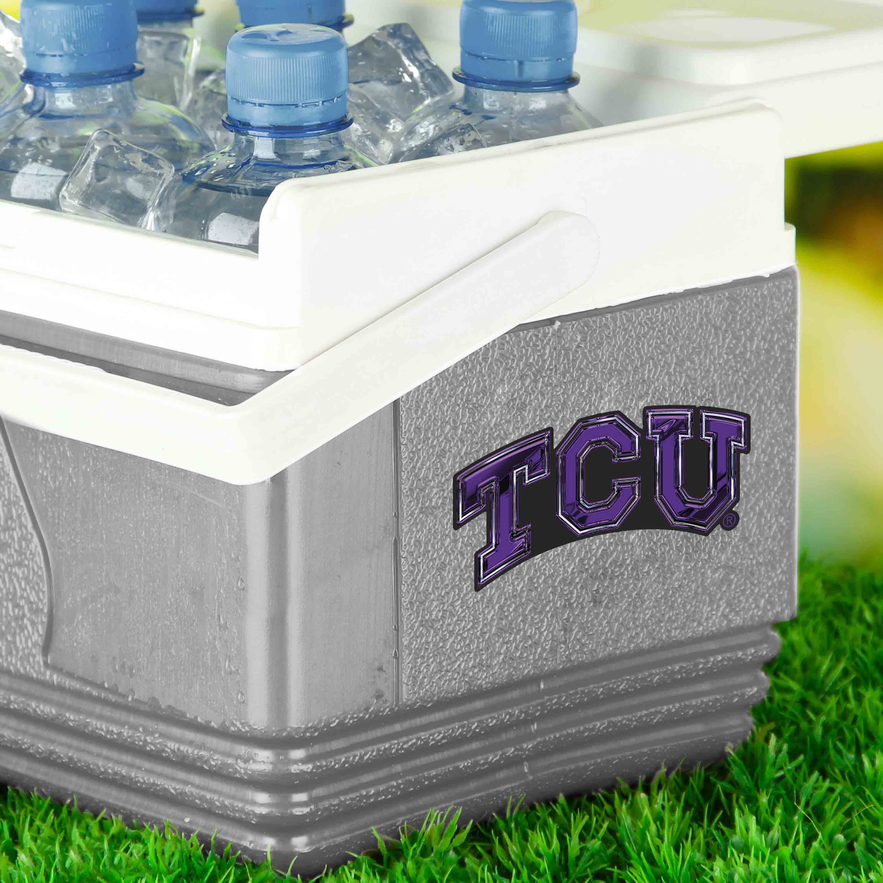 TCU Horned Frogs 3D Decal Sticker