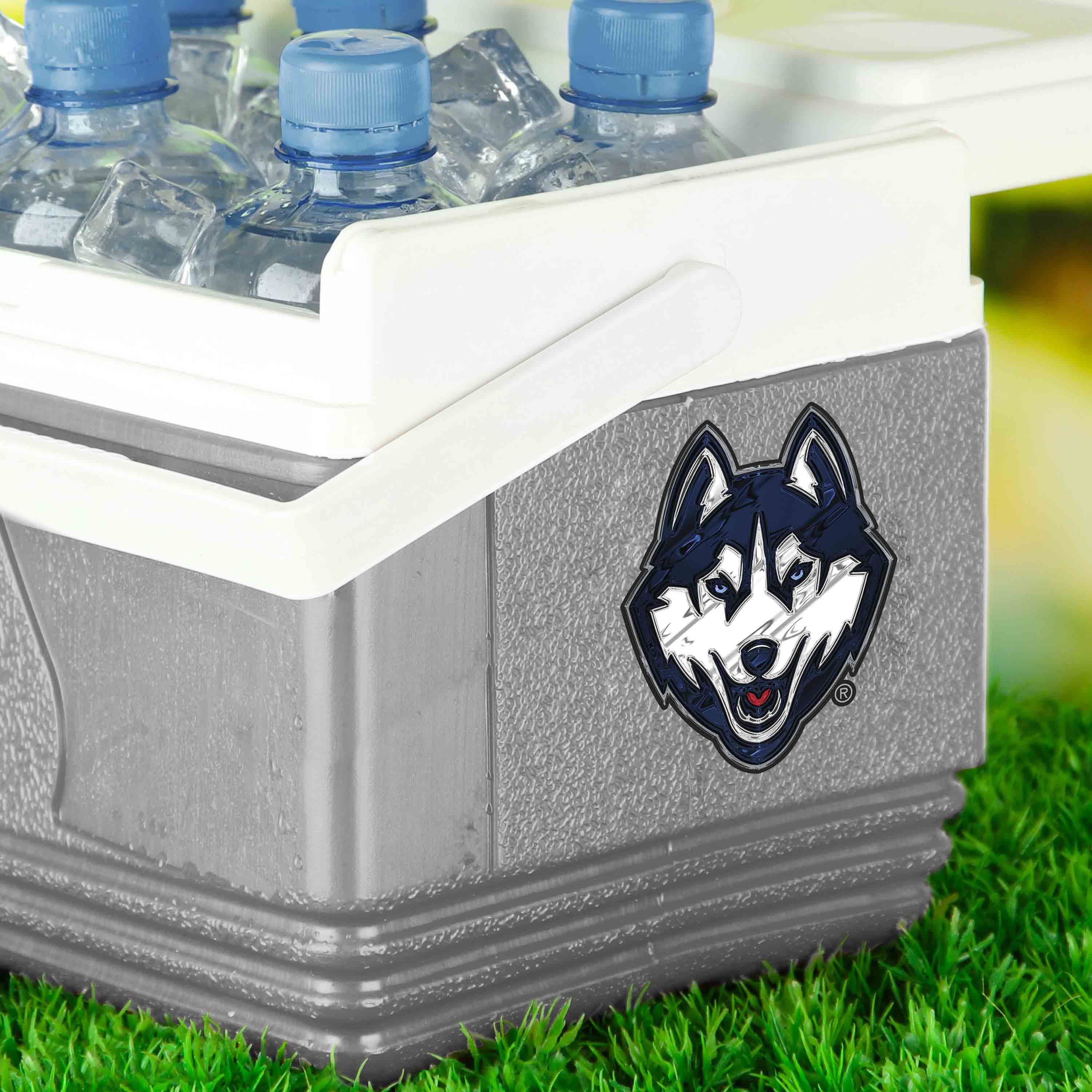 UConn Huskies 3D Decal Sticker