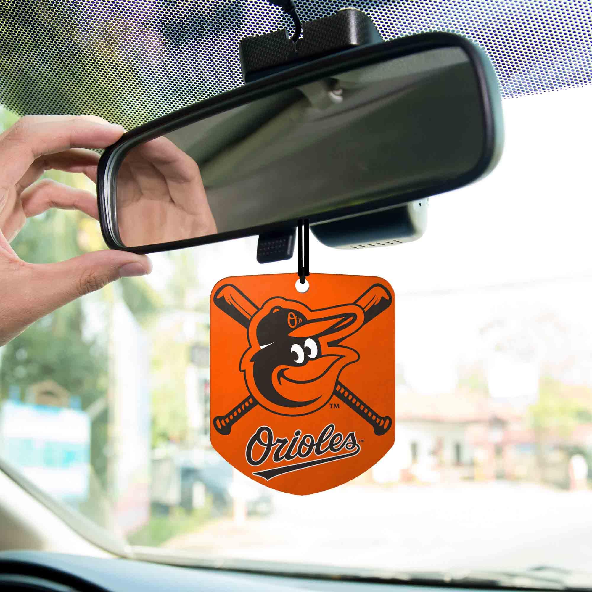 Baltimore Orioles 2 Pack Air Freshener - Baltimore Orioles