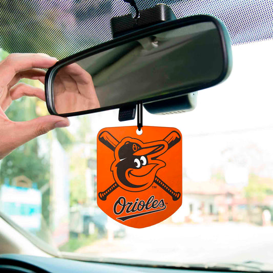 Baltimore Orioles 2 Pack Air Freshener - Baltimore Orioles